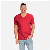 Next Level Unisex CVC V-Neck T-Shirt 6240 RED Primary