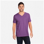 Next Level Unisex CVC V-Neck T-Shirt 6240 PURPLE RUSH Primary
