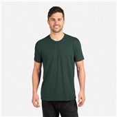 Next Level Unisex Sueded T-Shirt 6410 HEATHER FOREST GREEN Primary