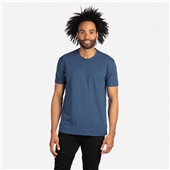 Next Level Unisex Sueded T-Shirt 6410 HEATHER COOL BLUE Primary