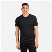 Next Level Unisex Sueded T-Shirt 6410 BLACK Primary