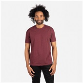Next Level Unisex Sueded T-Shirt 6410 HEATHER MAROON Primary