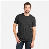 Next Level Unisex Sueded T-Shirt 6410 HEATHER CHARCOAL Primary