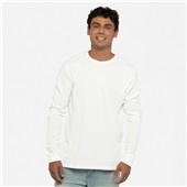 Next Level Unisex Sueded Long Sleeve T-Shirt 6411 WHITE Primary