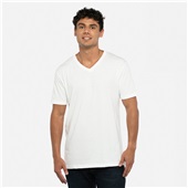 Next Level Unisex Sueded V-Neck T-Shirt 6440 WHITE Primary