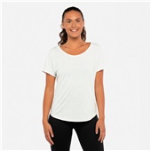 Next Level Tri-Blend Dolman T-Shirt 6760 HEATHER WHITE Primary