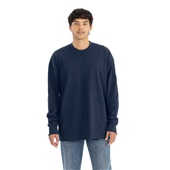 Next Level Unisex Heavyweigth Cotton Long Sleeve T-Shirt 7211 MIDNIGHT NAVY Primary