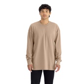 Next Level Unisex Heavyweigth Cotton Long Sleeve T-Shirt 7211 TAN Primary