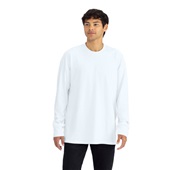 Next Level Unisex Heavyweigth Cotton Long Sleeve T-Shirt 7211 WHITE Primary