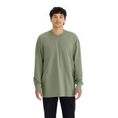 Next Level Unisex Heavyweigth Cotton Long Sleeve T-Shirt 7211 LIGHT OLIVE Primary