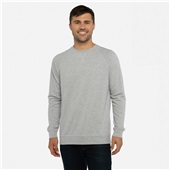 Next Level Unisex Laguna Raglan Sweatshirt 9000 HEATHER GRAY Primary