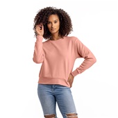 Next Level Women's Laguna Sueded Sweatshirt 9084