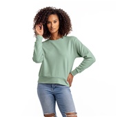 Next Level Women's Laguna Sueded Sweatshirt 9084