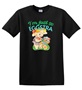 Epic Adult/Youth I'm Just So Eggstra Lamb Eggs Easter Cotton Graphic T-Shirts