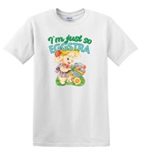 Epic Adult/Youth I'm Just So Eggstra Lamb Eggs Easter Cotton Graphic T-Shirts