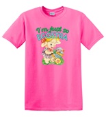 Epic Adult/Youth I'm Just So Eggstra Lamb Eggs Easter Cotton Graphic T-Shirts