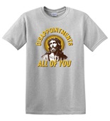 Epic Adult/Youth Disappointments All Of You Jesus Easter Cotton Graphic T-Shirts