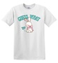 Epic Adult/Youth Guess What Bunny Butt Funny Easter Cotton Graphic T-Shirts