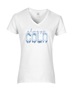 Epic Ladies I'm Always Cold Freezing AC Ice V-Neck Graphic T-Shirts