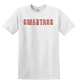 Epic Adult/Youth Smartass Big Brain Smart Funny Sarcastic Cotton Graphic T-Shirts