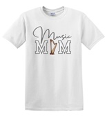Epic Adult/Youth Music MOM Harp Band Symphony Club Cotton Graphic T-Shirts