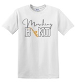 Epic Adult/Youth Marching Band Saxophone Cotton Graphic T-Shirts