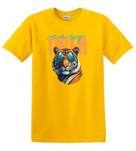 Epic Adult/Youth Easy Tiger Cotton Graphic T-Shirts | Epic Sports