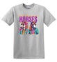 Epic Adult/Youth Hold Your Horses Unicorn Cotton Graphic T-Shirts