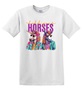 Epic Adult/Youth Hold Your Horses Unicorn Cotton Graphic T-Shirts