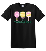 Epic Adult/Youth Pickleball Ya'll Cute Paddles Bow Daisy Cotton Graphic T-Shirts