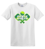 Epic Adult/Youth Pickle Baller Pickleball Paddles Ball Cotton Graphic T-Shirts