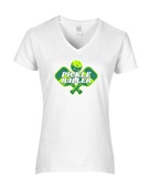 Epic Ladies Pickle Baller Pickleball Paddles Ball V-Neck Graphic T-Shirts