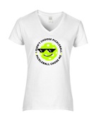 Epic Ladies I Didn't Choose Pickleball Chose Me Thug V-Neck Graphic T-Shirts