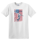 Epic Adult/Youth America Basketball Classic Vintage Cotton Graphic T-Shirts