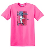Epic Adult/Youth America Baseball Classic Vintage Cotton Graphic T-Shirts
