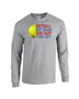 Epic Softball Hit Hard Run Fast Turn Left Long Sleeve Cotton Graphic T-Shirts
