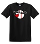 Epic Adult/Youth Baseball Love Heart Cotton Graphic T-Shirts
