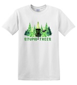 Epic Adult/Youth Supid Trees Disc Golf Frisbee Cotton Graphic T-Shirts
