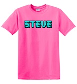 Epic Adult/Youth Steve Funny Movie Mine Chicken Craft Cotton Graphic T-Shirts