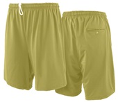 Adult Nylon 9" Inseam Lined Coaches Shorts With Pockets