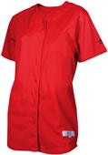 Women's Premium Mesh Full-Button Softball Jersey