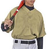 Adult Youth Oversized Pro Mesh One Button Baseball Jerseys