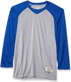 Adult / Youth Raglan Baseball T Shirt OXFORD/ROYAL Primary