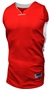 Womens Flat Back Sleeveless Basketball Jersey SCARLET/WHITE Primary