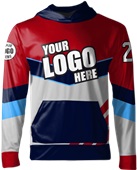 Sublimated Fleece-Lined Hoodie - "Spirit" Custom Team Gear
