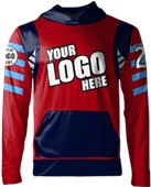Sublimated Fleece-Lined Hoodie - "TrackerUnit" Custom Team Gear