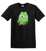 Epic Adult/Youth Pride Love Non Binary Frog Ally lgbtqia Cotton Graphic T-Shirts