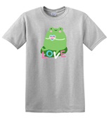 Epic Adult/Youth Pride Trans Love Frog Ally LGBTQIA Cotton Graphic T-Shirts