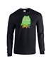 Epic Pride Gay Frog Love Ally LGBTQIA Long Sleeve Cotton Graphic T-Shirts