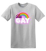 Epic Adult/Youth Pride Be Gay Rainbow Love Ally LGBTQIA Cotton Graphic T-Shirts